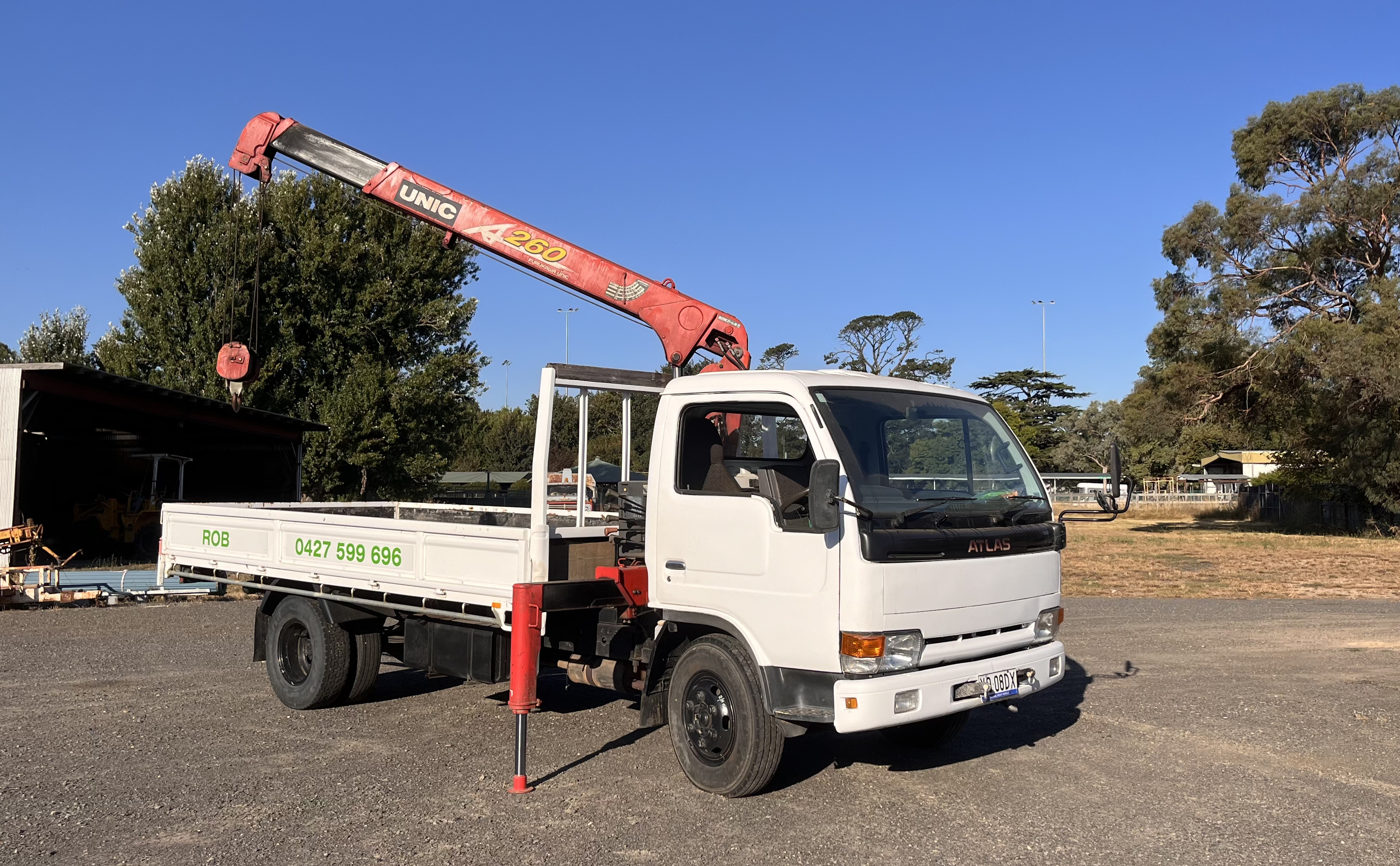 Rob's Small Crane Truck Service, Kyneton